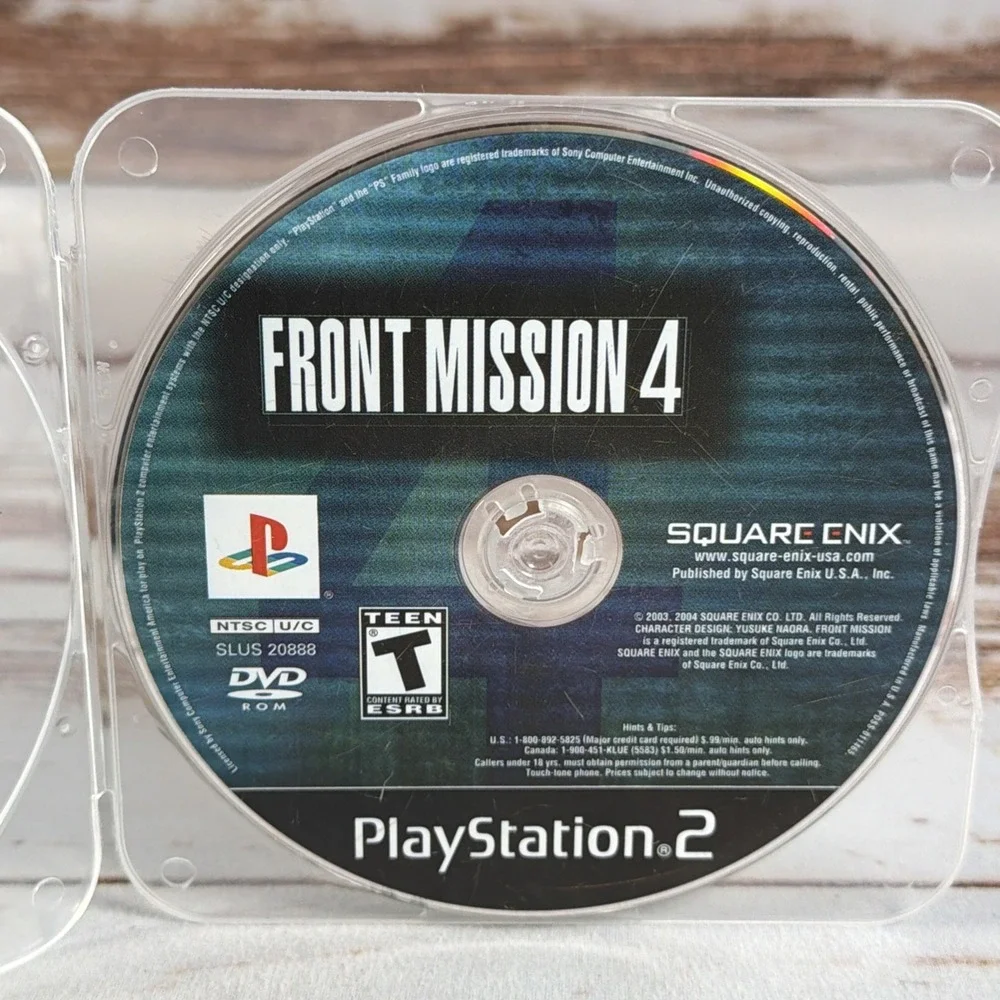 Scratch-Free - Front Mission 4 - Sony Playstation 2 Tested Authentic